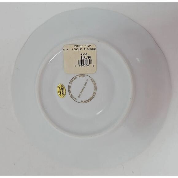 RMS Titanic Authentic Replica Coffee Tea Cup Saucer White Star Line White U297 - Picture 8 of 10